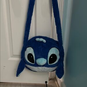 Blue Stitch Crossbody Bag
